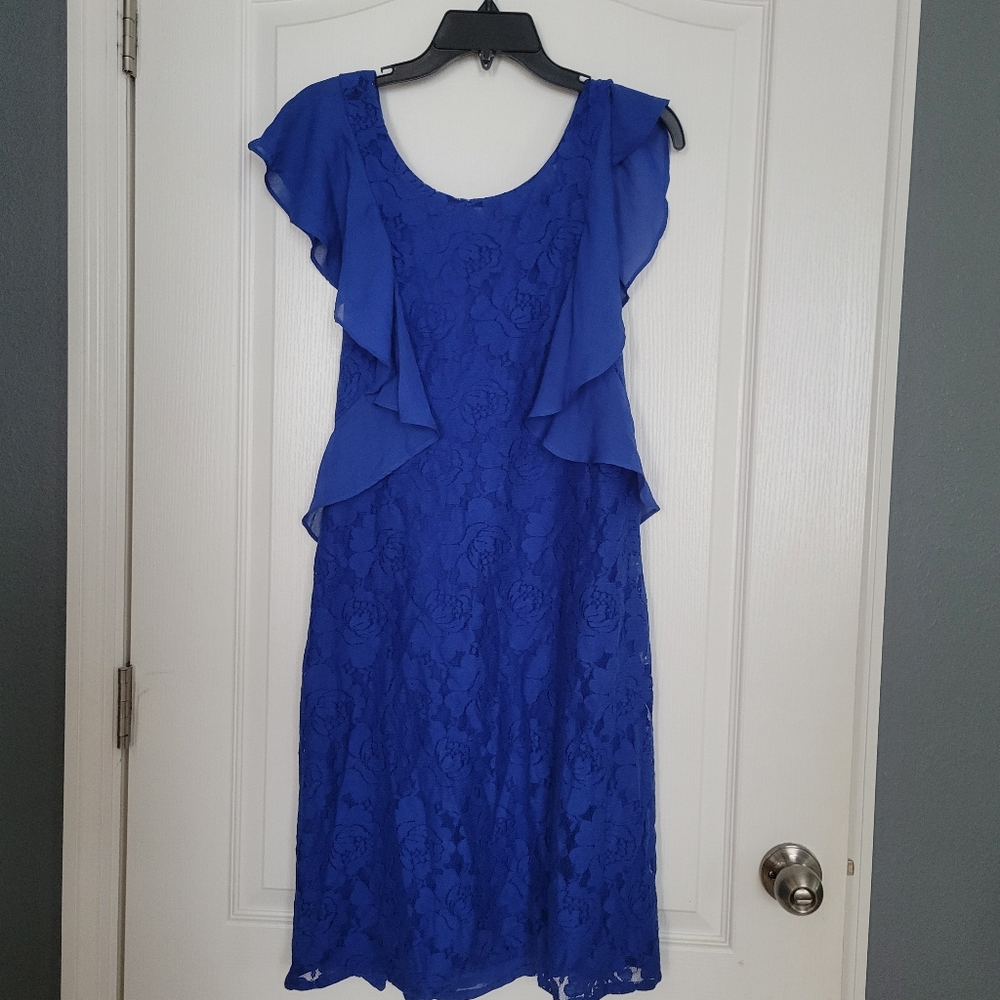 Metaphor women's dress size 16 blue NEW